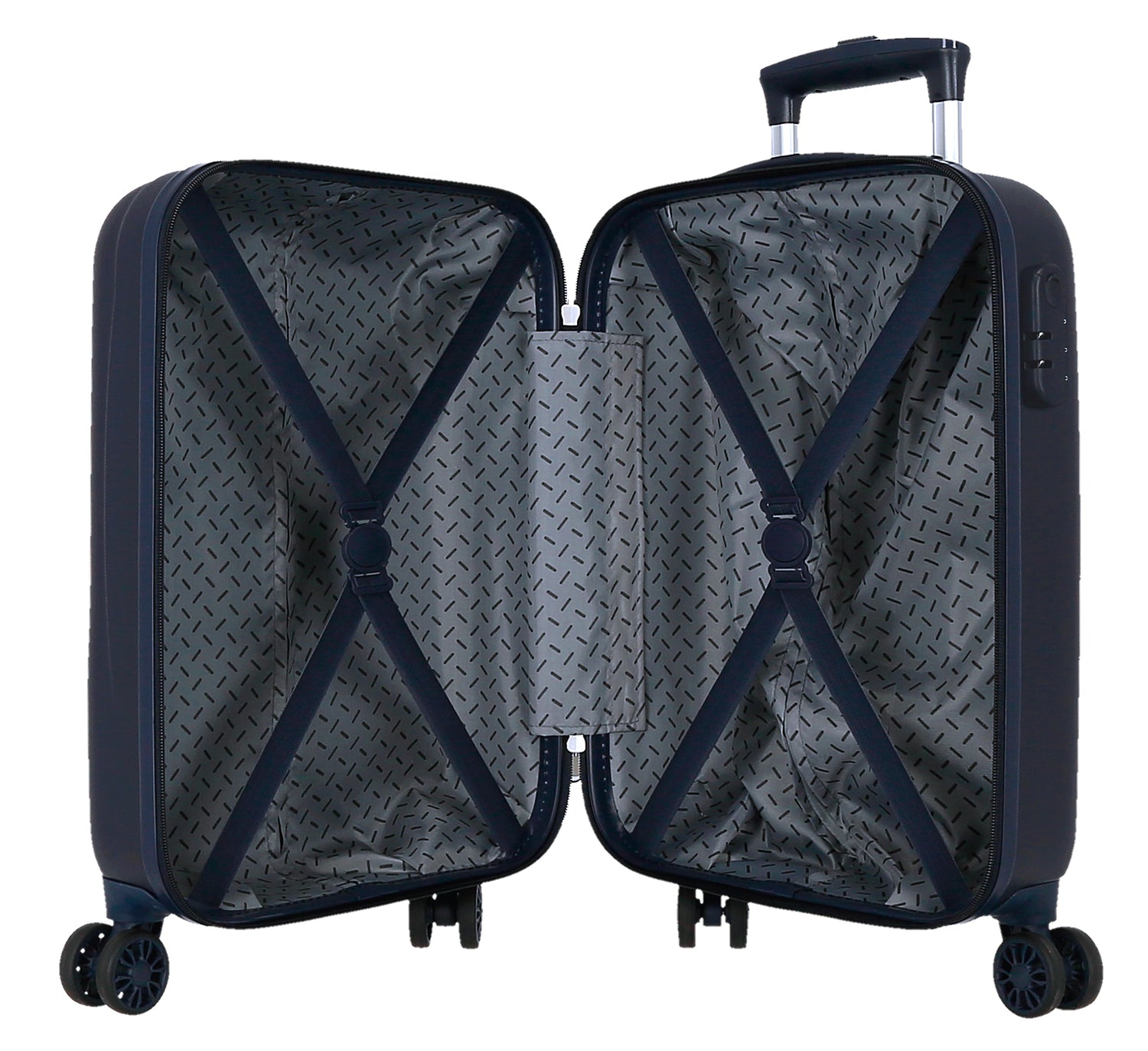 TROLLEY ABS 50CM.4R. MICKEY  ÉQUIPAGE DE COURSE MARINE