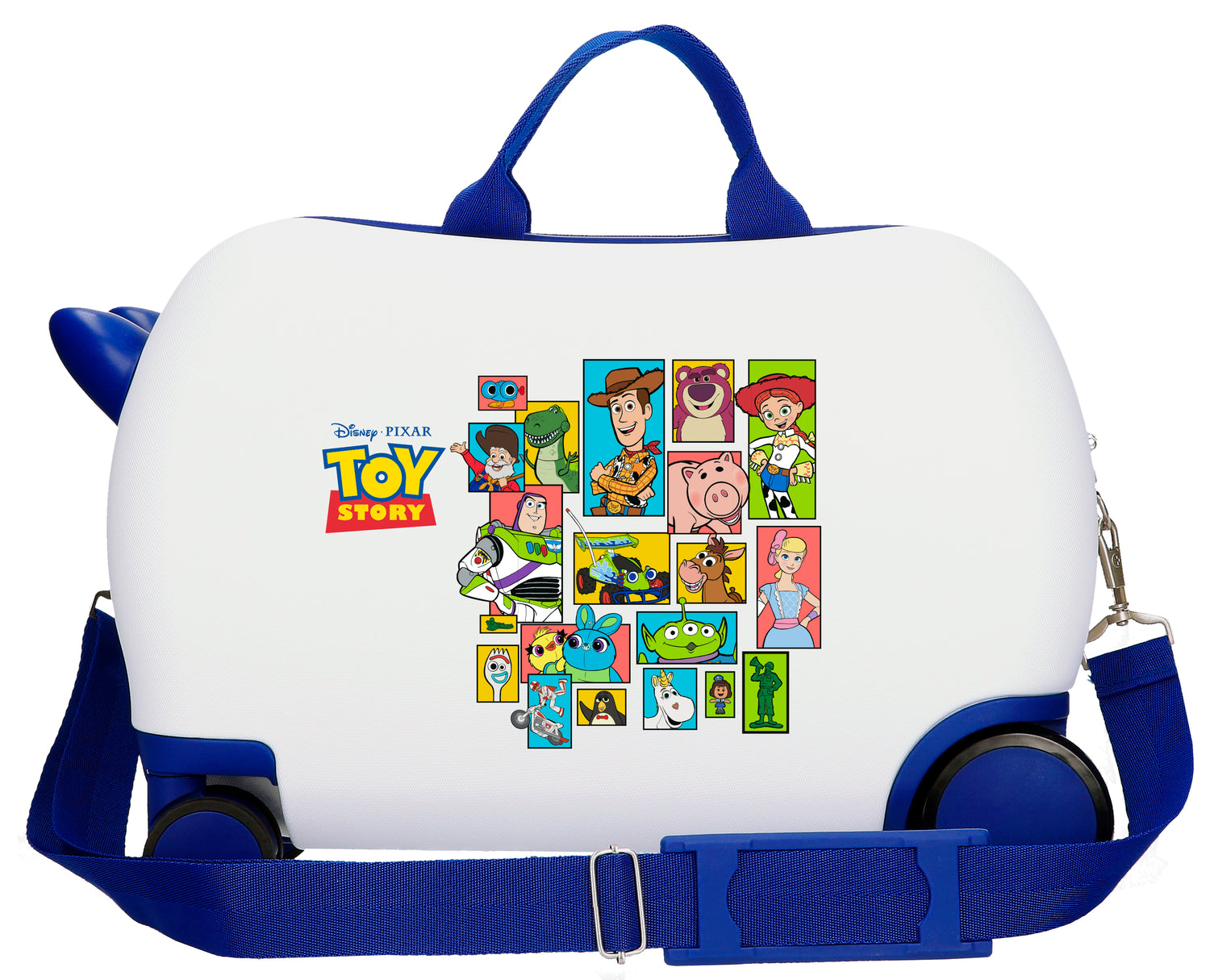 UNTERER KOFFERABS 4R.(2 MULTI.) 45CM.  WOODY UND FREUNDE WEISS