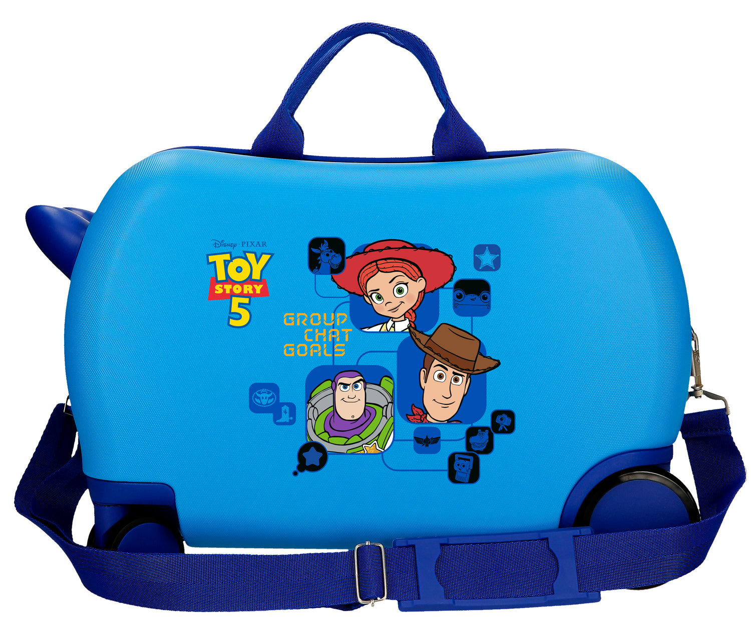 VALIGIA INFERIOREABS 4R.(2 MULTI.) 45CM. TOY STORY CHAT DI GRUPPO GOAL