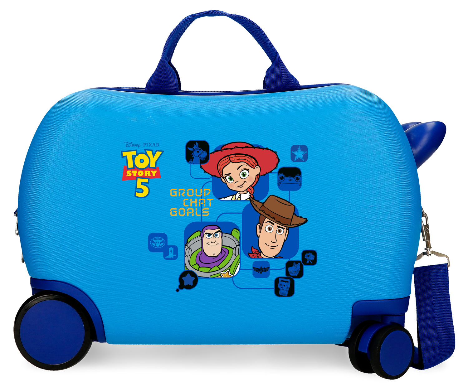 VALIGIA INFERIOREABS 4R.(2 MULTI.) 45CM. TOY STORY CHAT DI GRUPPO GOAL