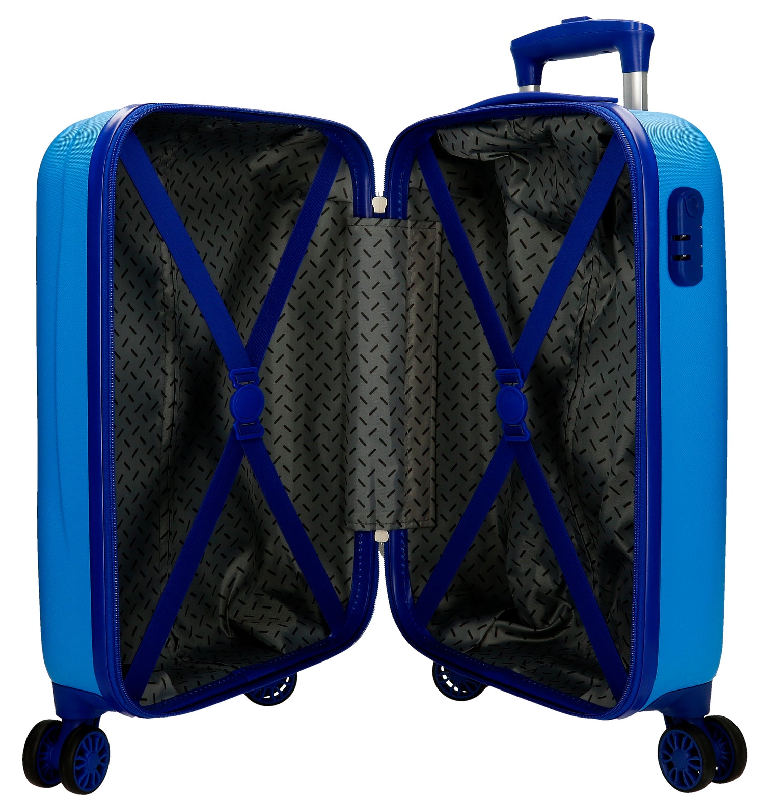 TROLLEY ABS 50CM.4R. TOY STORY OBIETTIVI DELLA CHAT DI GRUPPO BLU