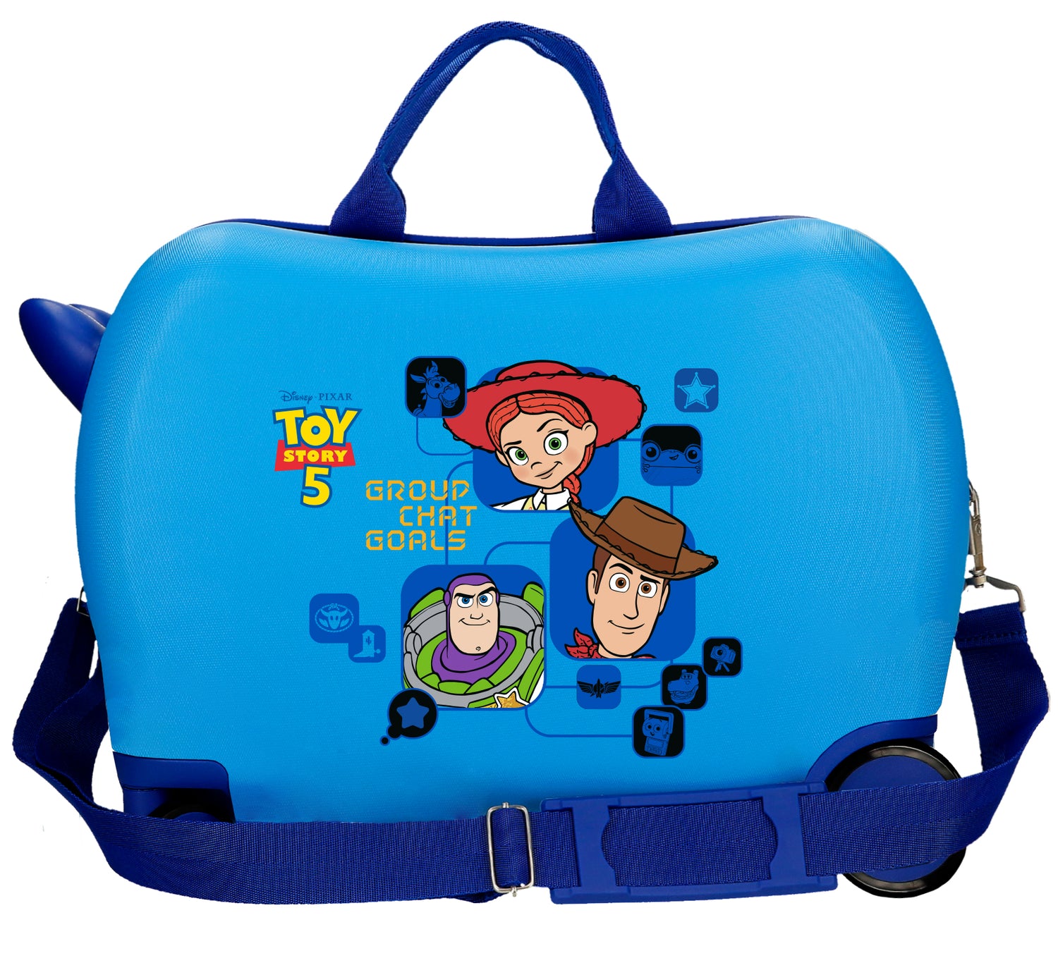 VALIGIA INFERIOREABS 4R.(2 MULTI.) 50CM. TOY STORY CHAT DI GRUPPO GOAL