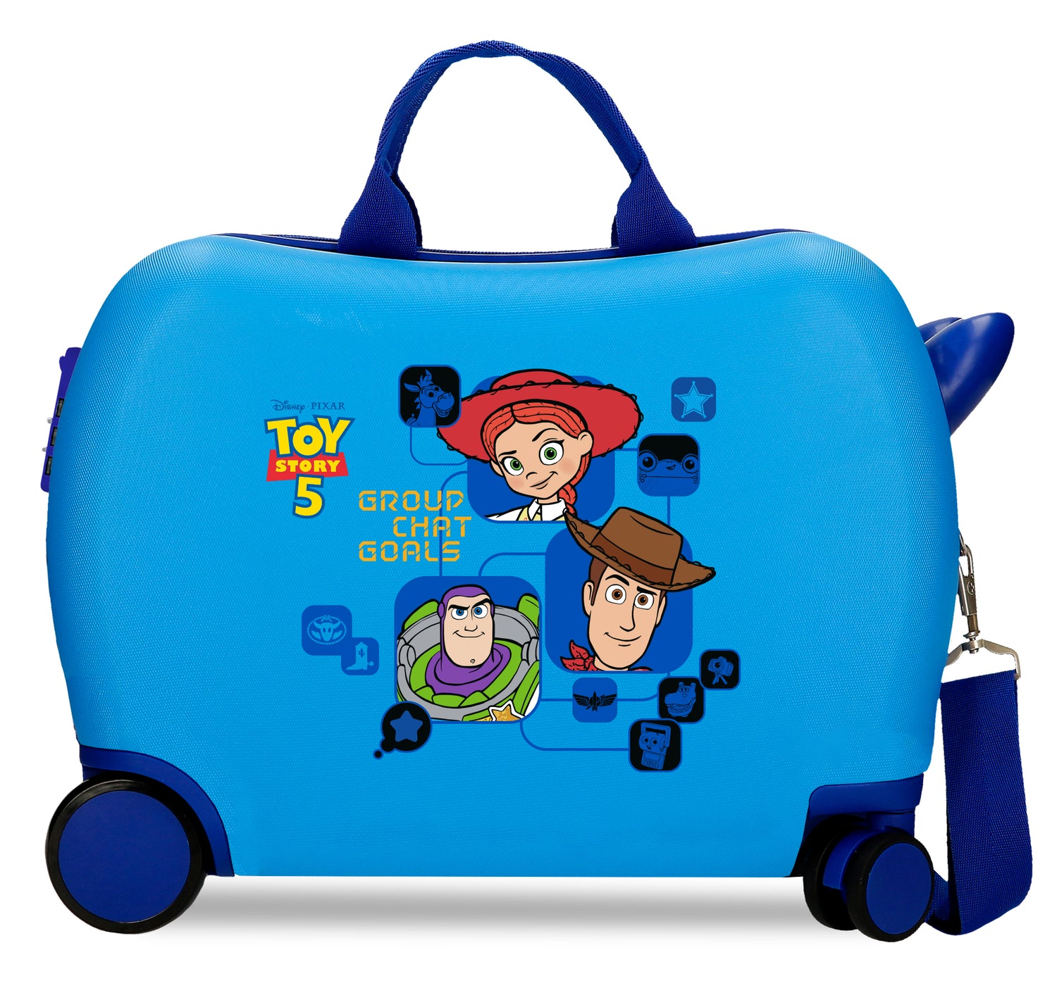VALIGIA INFERIOREABS 4R.(2 MULTI.) 50CM. TOY STORY CHAT DI GRUPPO GOAL
