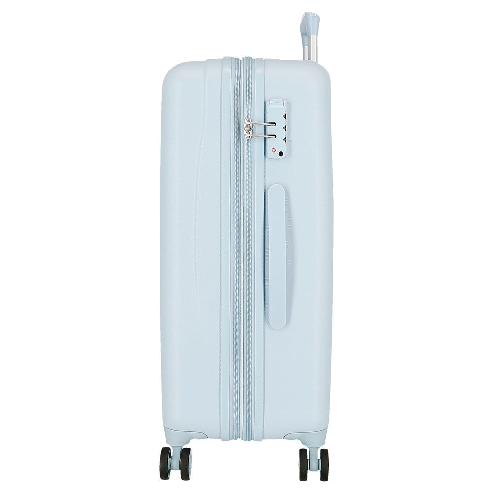 TROLLEY ABS 65CM.4R.C/EXP. FROZEN SISTER FOREVER LIGHT BLUE