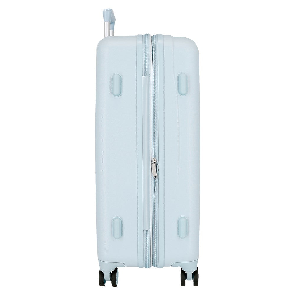 TROLLEY ABS 65CM.4R.C/EXP. FROZEN SISTER FOREVER LIGHT BLUE