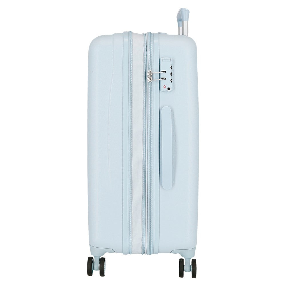 TROLLEY ABS 65CM.4R.C/EXP. FROZEN SISTER FOREVER LIGHT BLUE