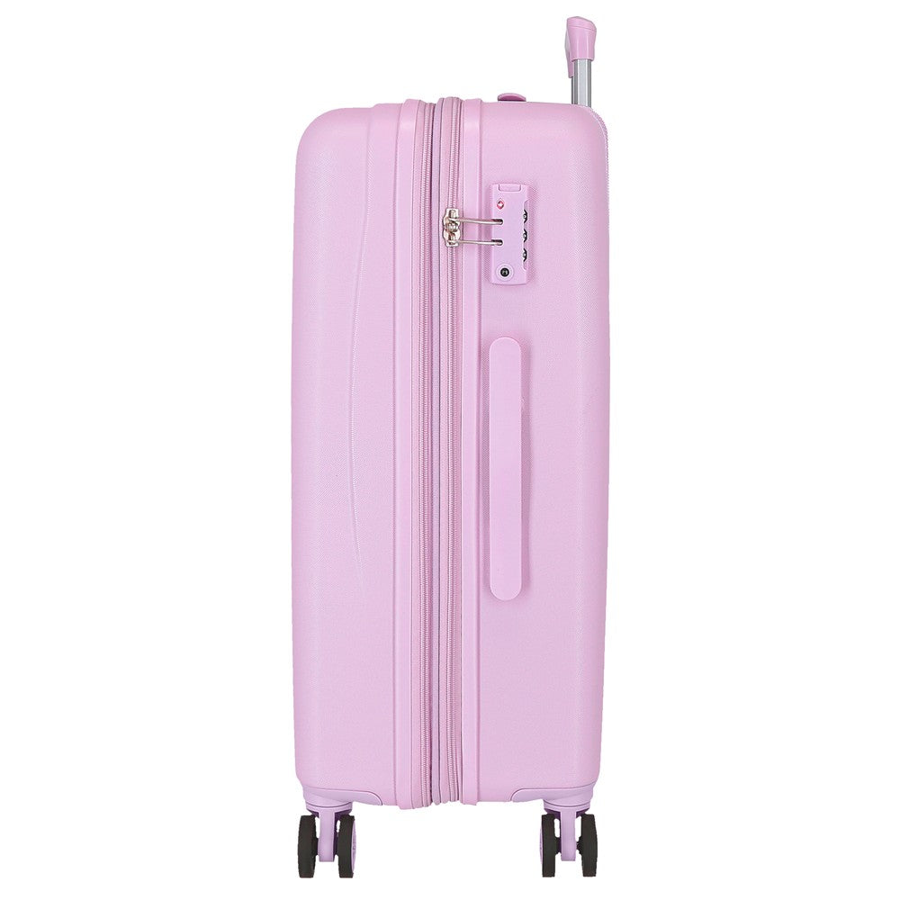 TROLLEY ABS 65CM.4R.C/EXP. FROZEN LIBÉREZ LA MAGIE EN VOUS LILAS