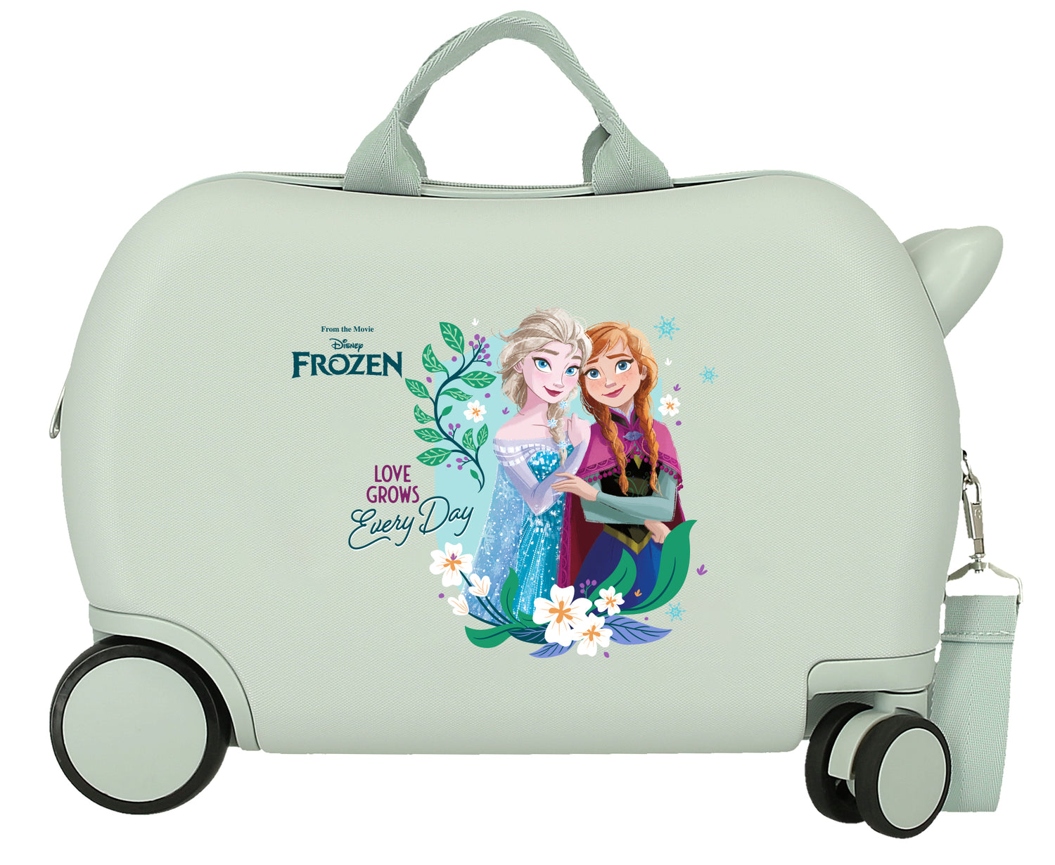 LOWER SUITCASEABS 4R.(2 MULTI.) 45CM. FROZEN LOVE GROWS MINT