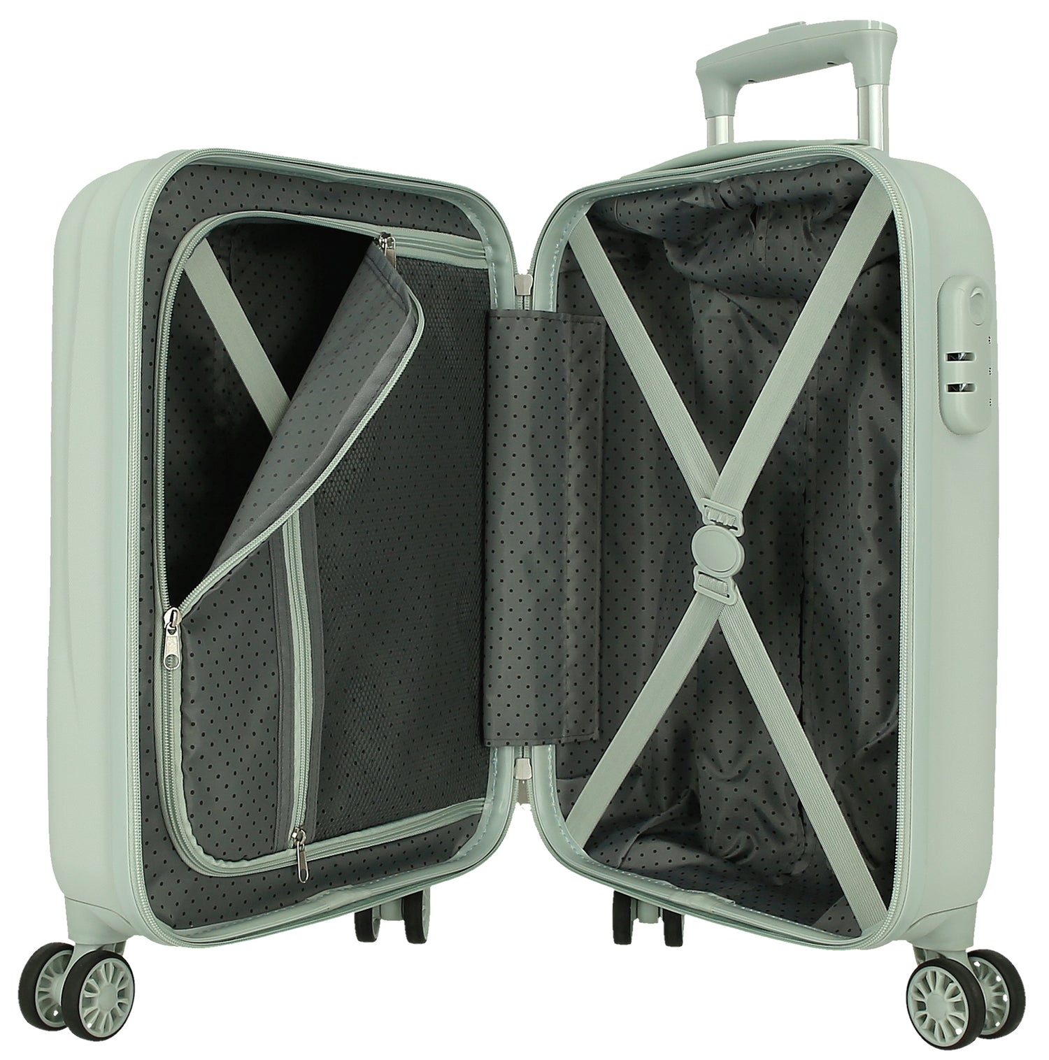TROLLEY ABS 50CM.4R. FROZEN L'AMORE CRESCE MENTA