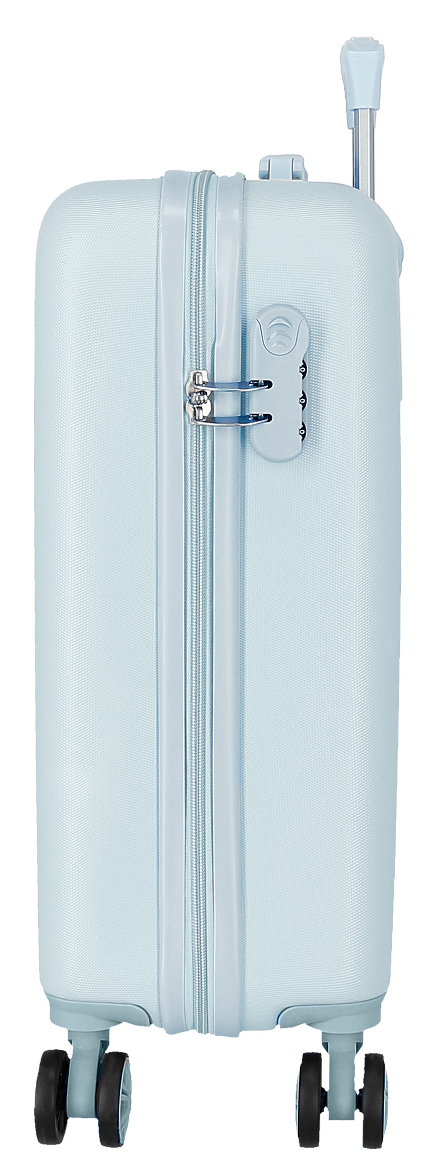 TROLLEY ABS 55CM.4R.  POOH SWEET LIGHT BLUE MOMENTS