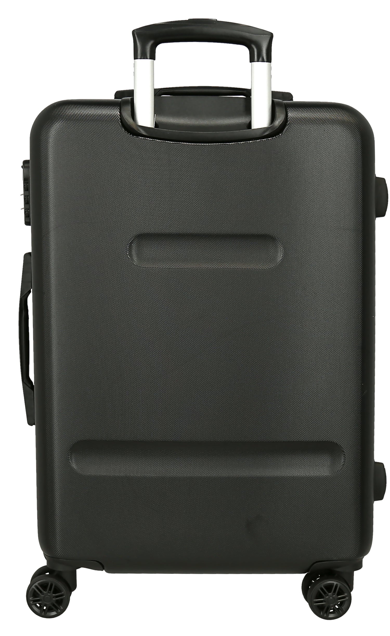 SET/2 TROLLEY ABS 55-65CM.4R. MONSTERS MONSTROPOLIS BLACK
