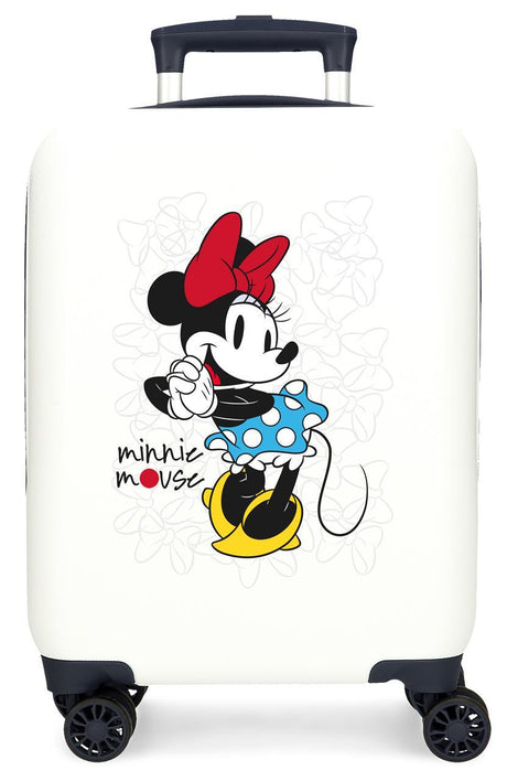 3671364 TROLLEY ABS 50 cm MINNIE MAGIC BLANC