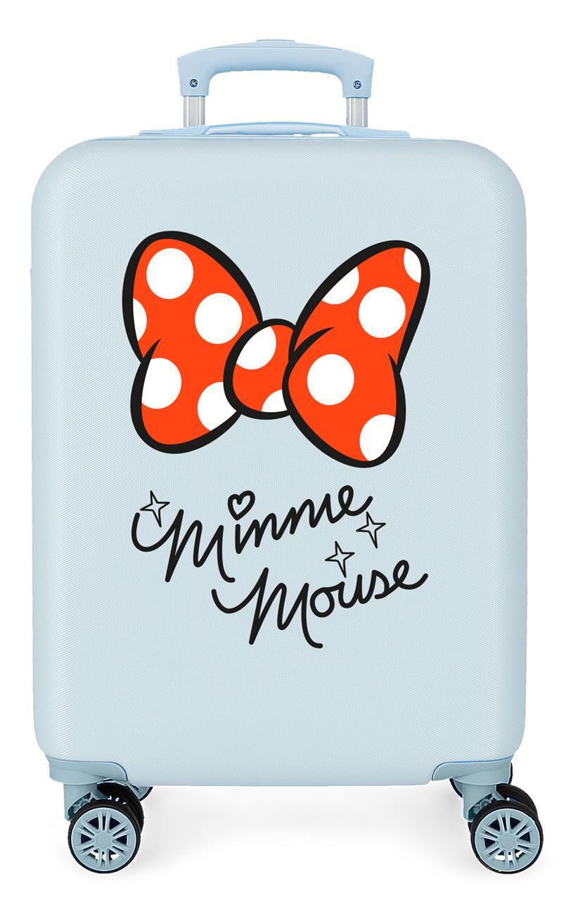 3391722 TROLLEY ABS 55CM. 4R. MINNIE GOOD VIBES ONLY