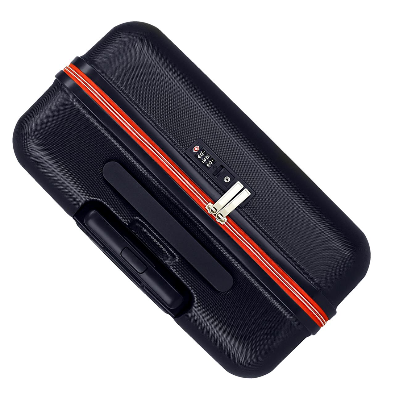 3479324 TROLLEY ABS 55CM. 4R. MICKEY OUTLINE NAVY