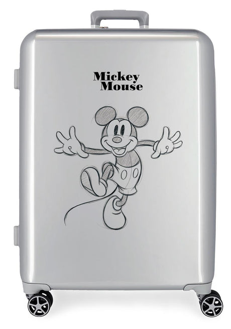 3649424 TROLLEY ABS 70cm.4r.  Joyful MICKEY Happy