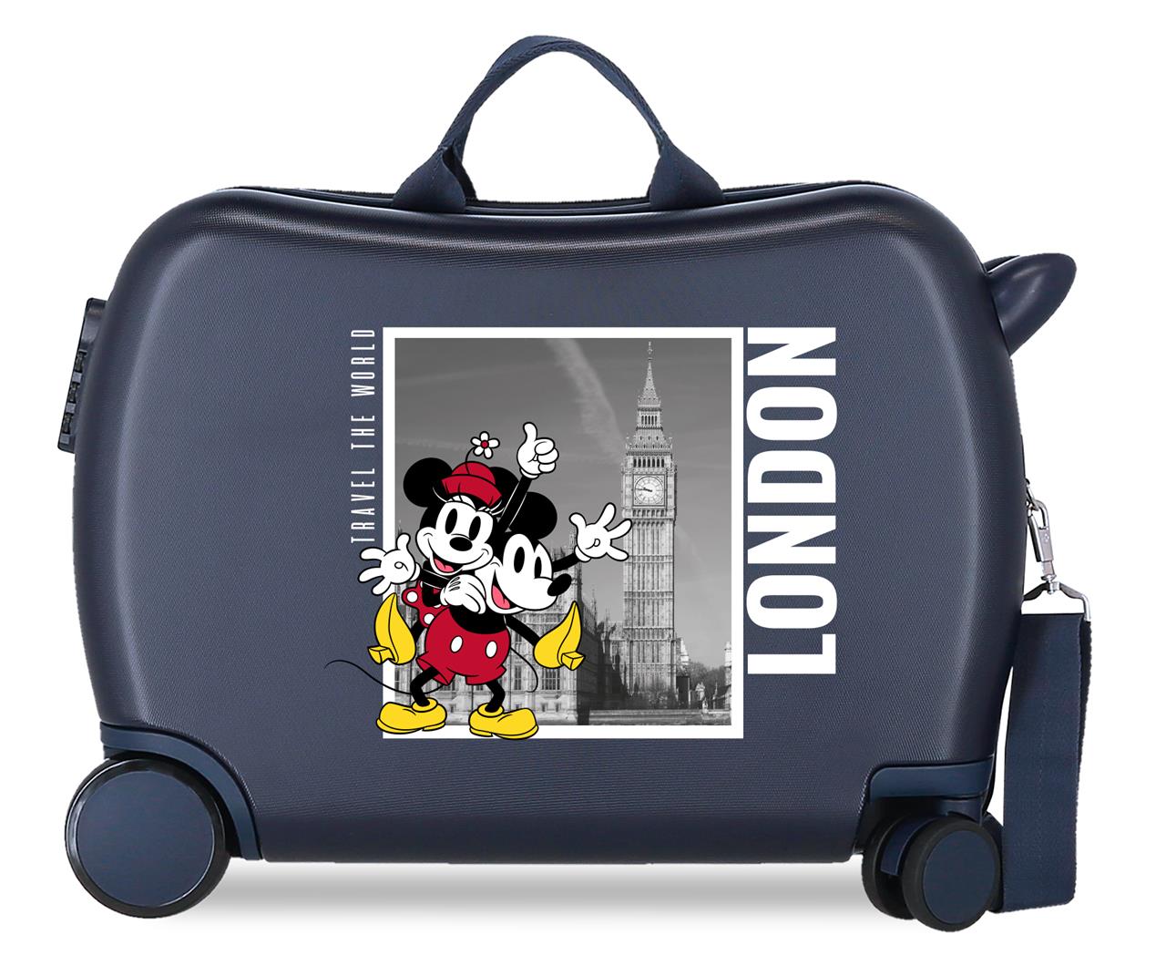 3679825 WALIZKA DOLNAABS 4R.(2 WIELO.) 50CM. MICKEY i MINNIE l