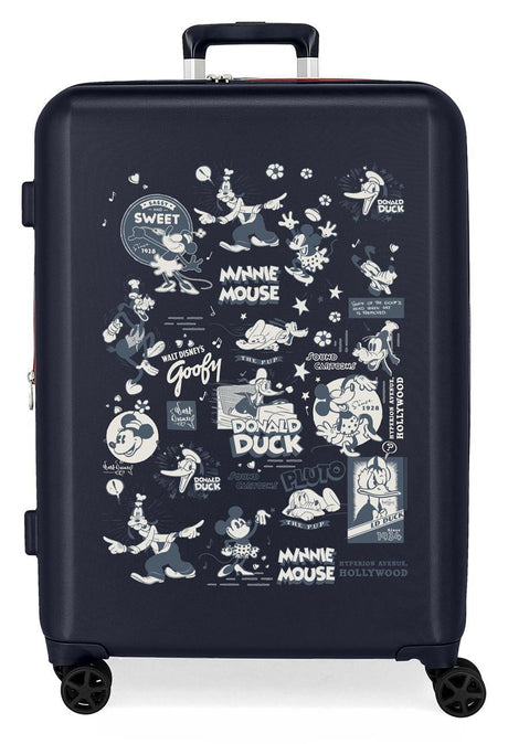 3689421 TROLLEY ABS 70CM. C/EXP. 4R. MICKEY COMIC