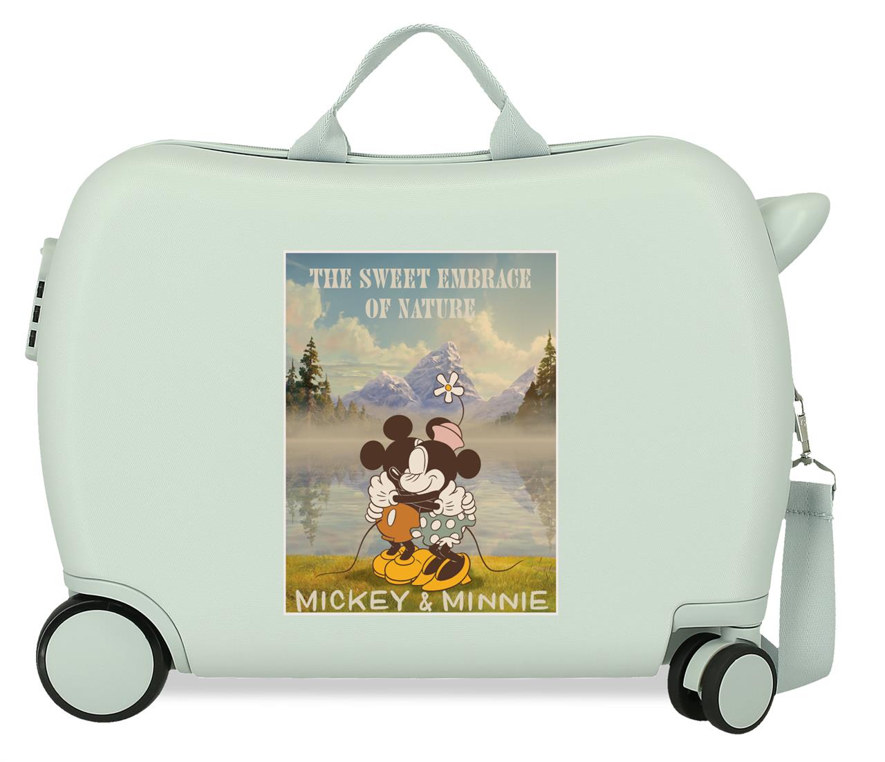 3729822 WALIZKA DOLNAABS 4R.(2 WIELO.) 50CM. MINNIE NATURE