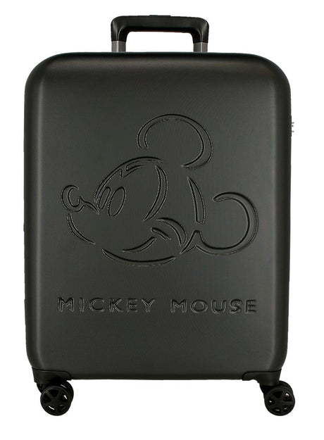 5419121 TROLLEY ABS 55CM. 4r. MICKEY Good Trip Black