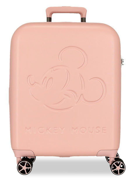 5419122 TROLLEY ABS 55CM. 4r. MICKEY Boa viagem NUDE
