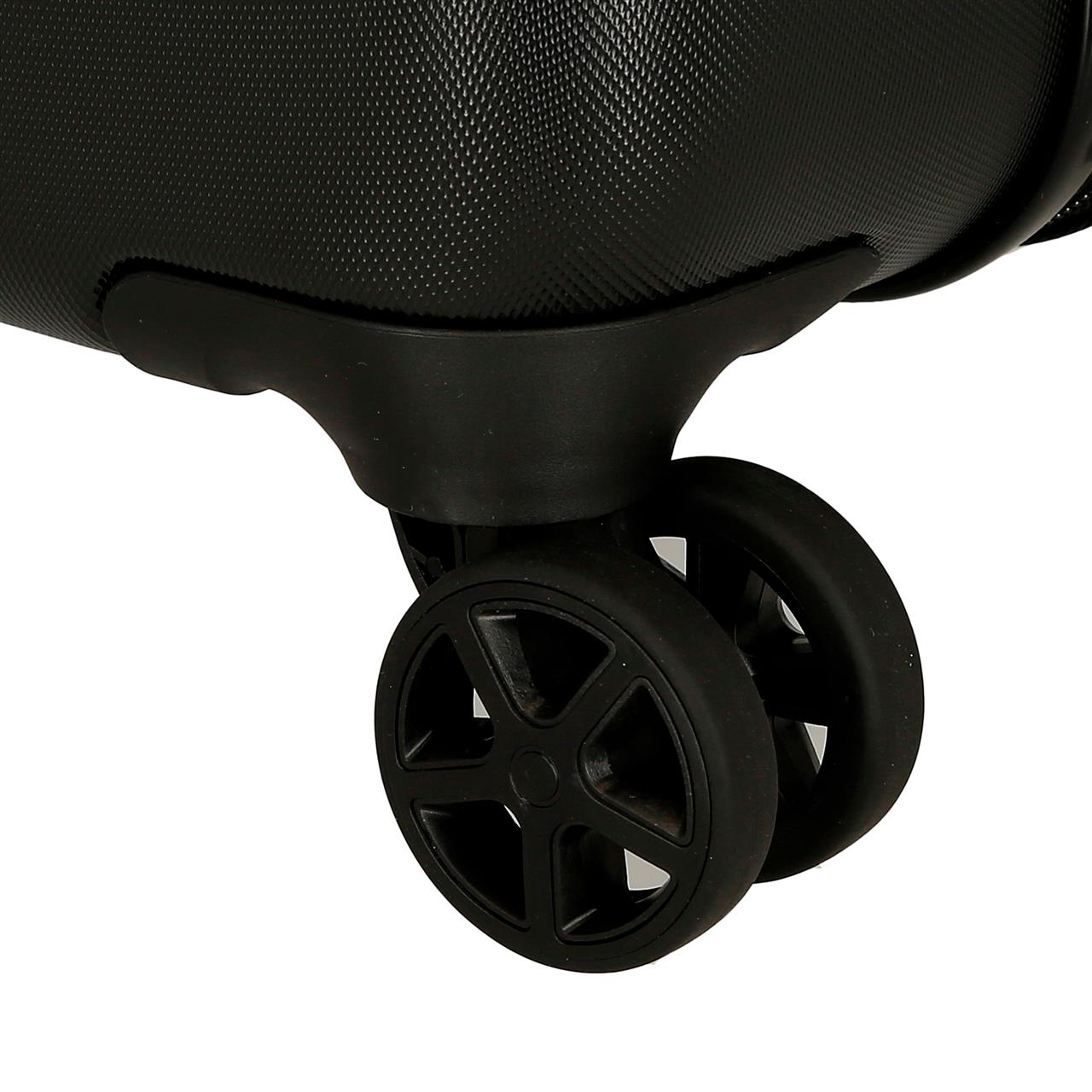 5418821 TROLLEY ABS 70cm. C/ext. 4r. MICKEY Good Trip Black