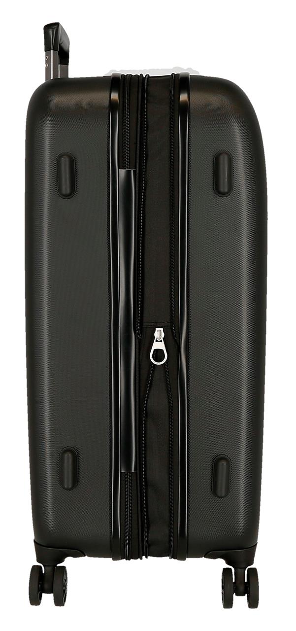 5418821 TROLLEY ABS 70cm. C/ext. 4r. MICKEY Good Trip Black