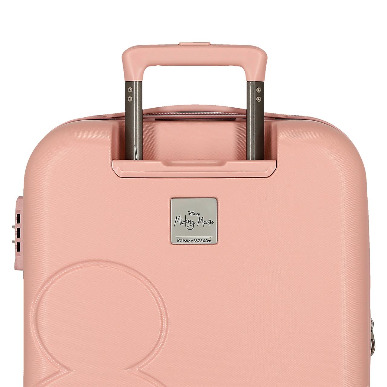 5419522 SET/2 TROLLEY ABS 55-70CM. 4R. MICKEY GOOD TRIP NUDE