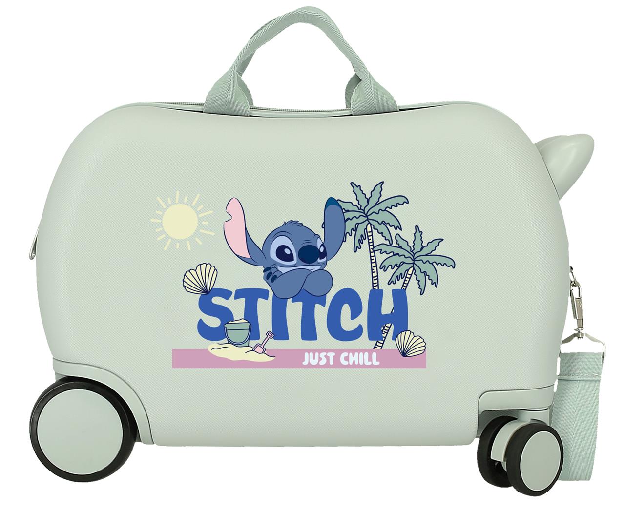 3151041 MALETA INF.ABS 4R.(2 MULTI.) 45CM. STITCH JUST CHILL