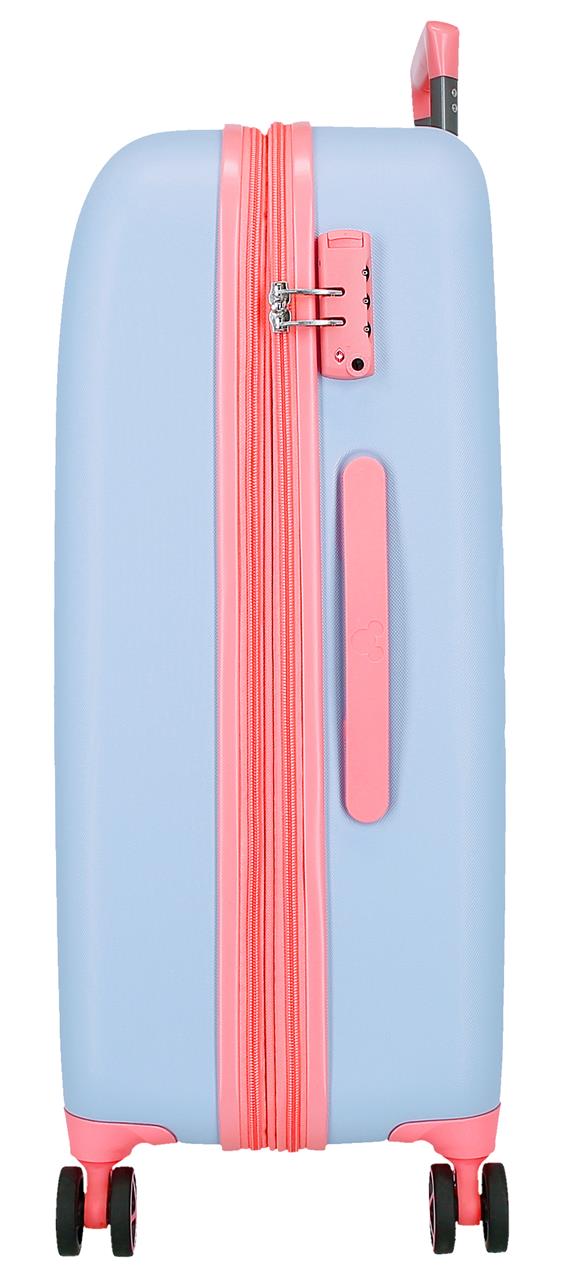 5439221 TROLLEY ABS 65CM. 4r. MICKEY Crazy Trip Blue