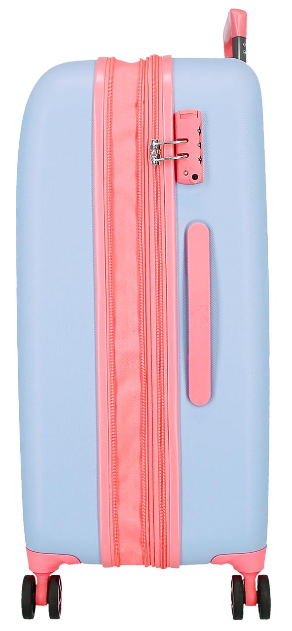 5439221 TROLLEY ABS 65CM. 4r. MICKEY Crazy Trip Blue