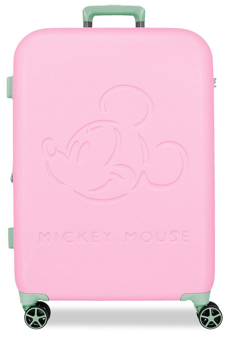 5439222 TROLLEY ABS 65CM. 4r. MICKEY Trip fou Rosa