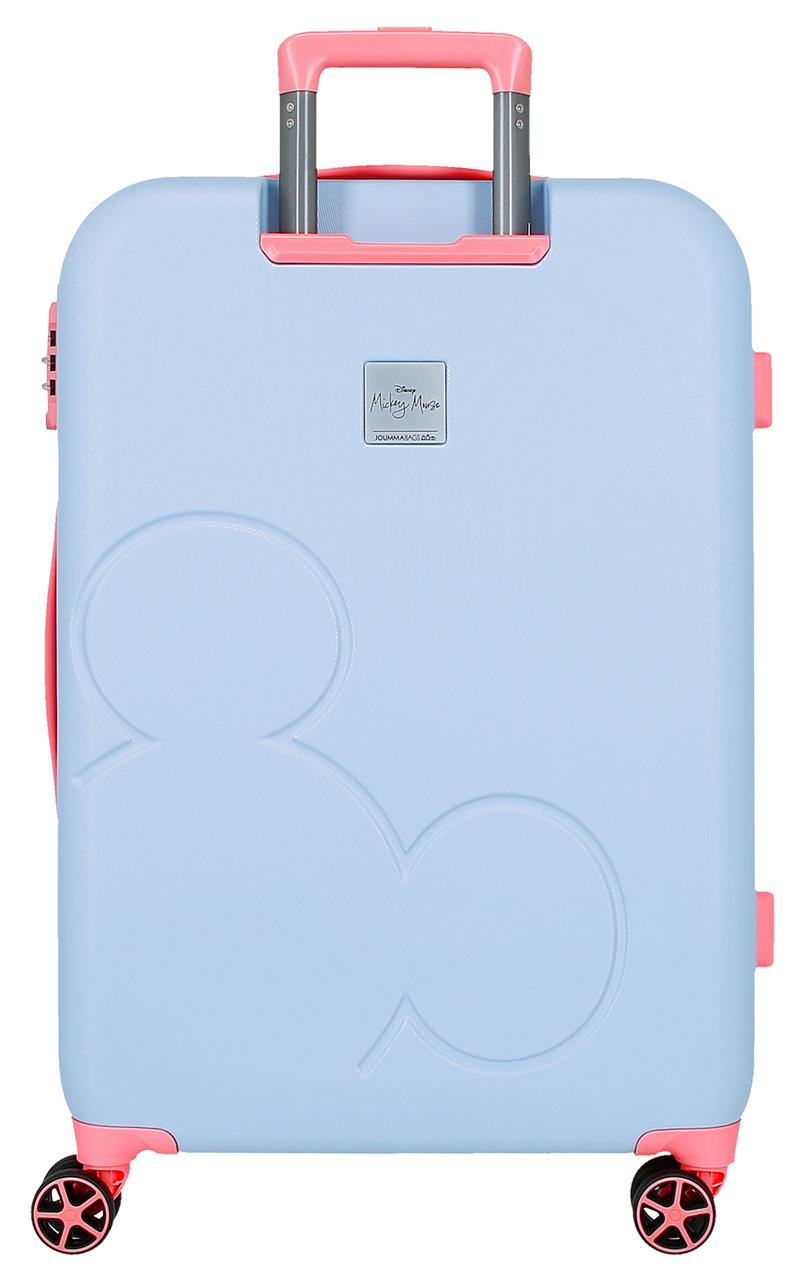 5439521 SET/2 TROLLEY ABS 55-65CM. 4r. MICKEY Crazy Trip Azu