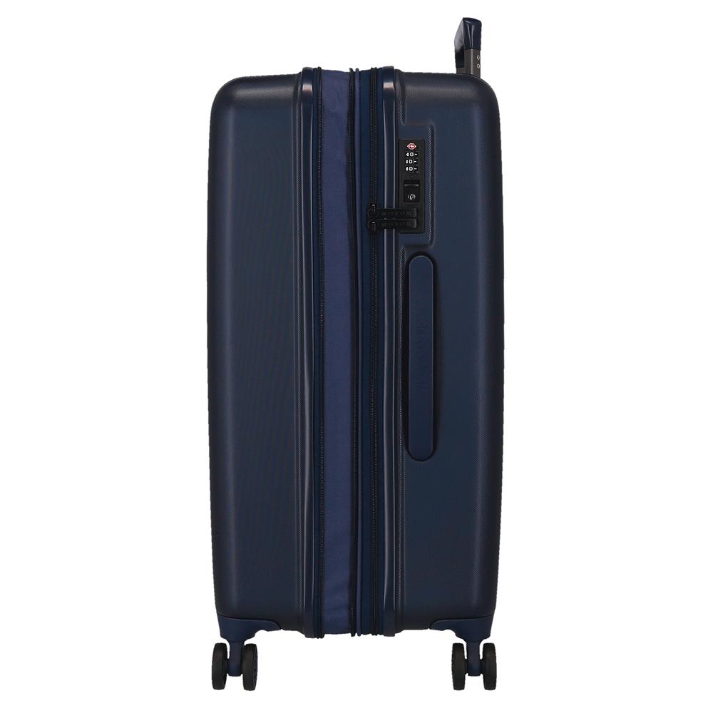 TROLLEY ABS 65CM. C/EXP. 4R. CAPTAIN AMERICA MARIN C.174