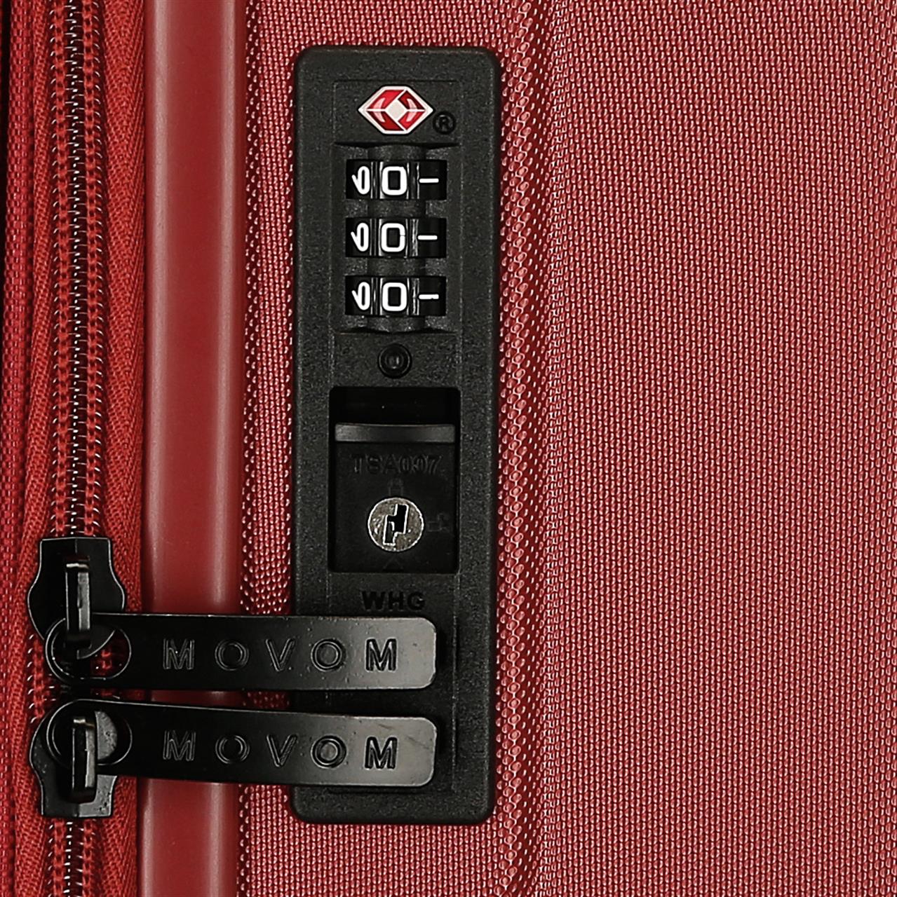 3489244 TROLLEY ABS 68CM. C/EXP. 4R. IRONMAN ROUGE