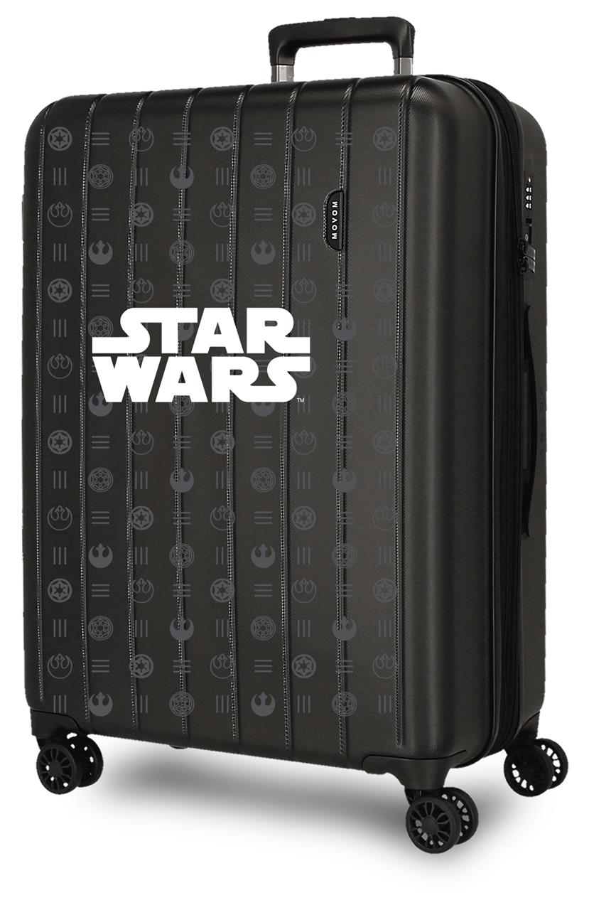 3499241 TROLLEY ABS 68CM. C/EXP. 4R. STAR WARS BLACK