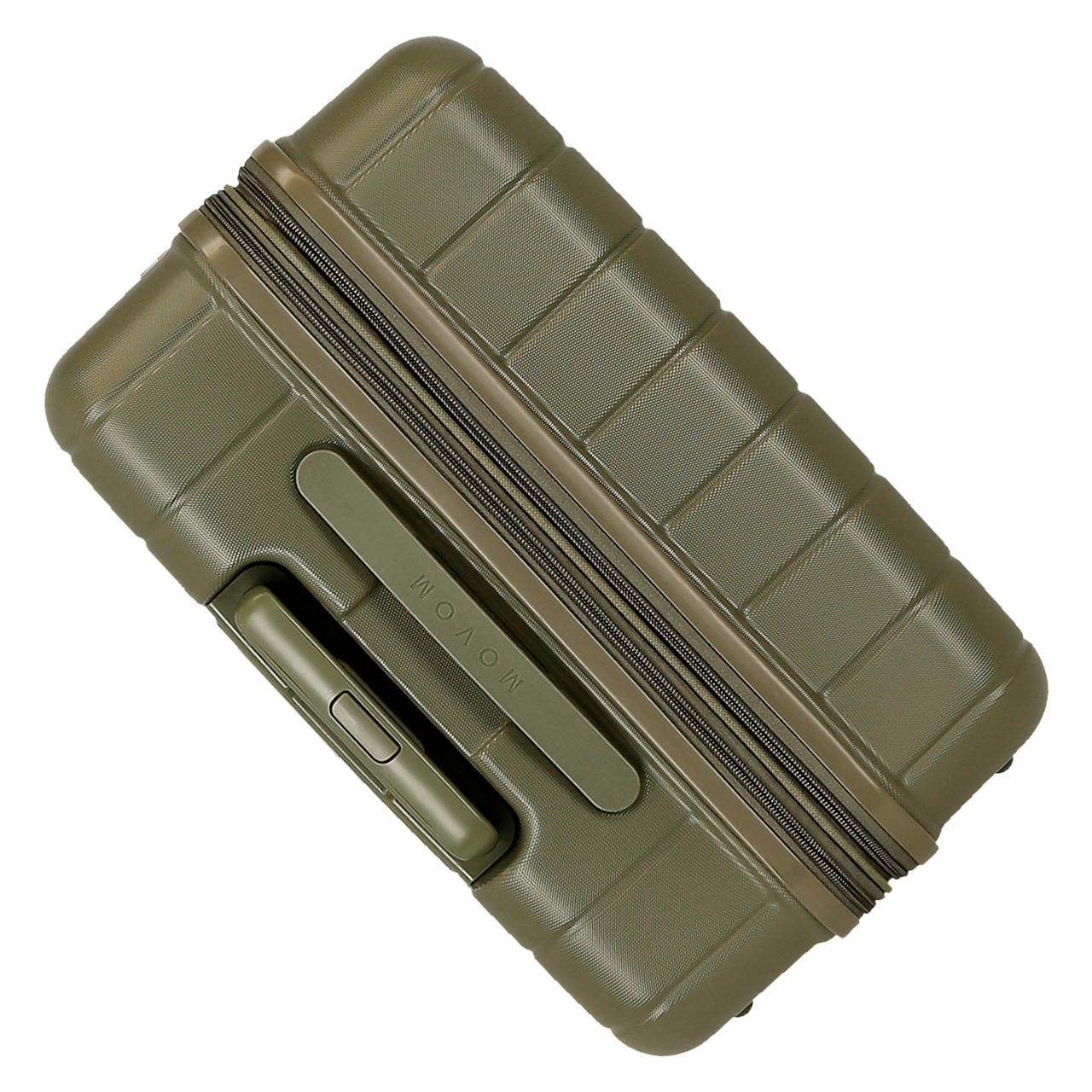 3499242 TROLLEY ABS 68CM. C/EXP. 4R. STAR WARS GREEN