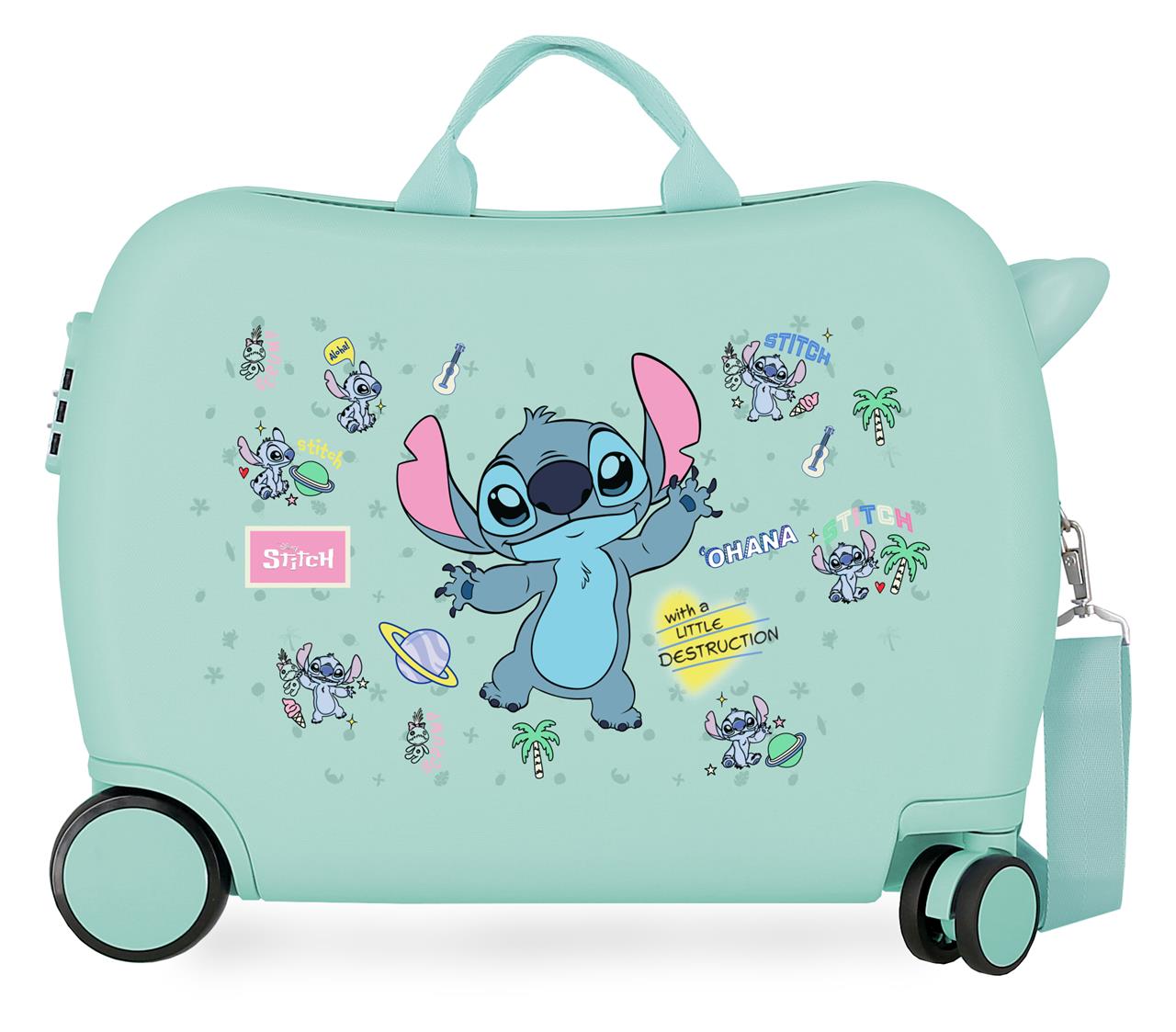 3479841 VALISE INFÉRIEUREABS 4R.(2 MULTI.) 50CM. POINT PETIT DES