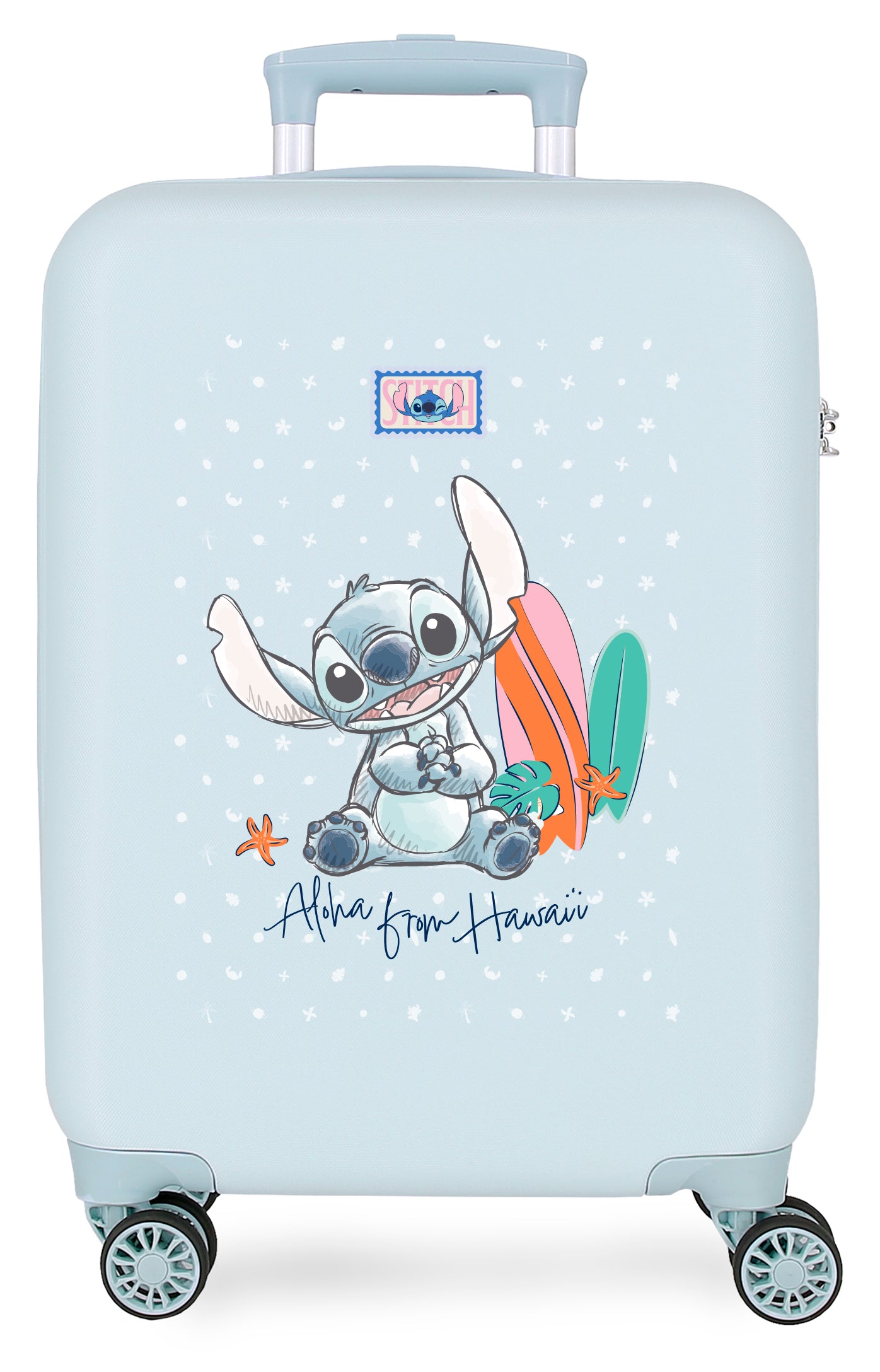 3311141 TROLLEY ABS 55CM. 4R. PUNTO DALL'AZZURRO HAWAII