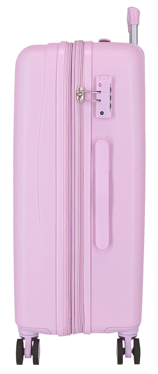 3461241 TROLLEY ABS 65CM. 4R. KUROMI RETROPOP LILAC