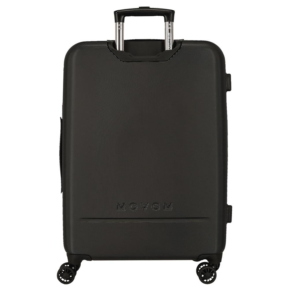 TROLLEY ABS 68CM. C/ESP. 4R. SPIDER TECHNOLOGY NERO C.174
