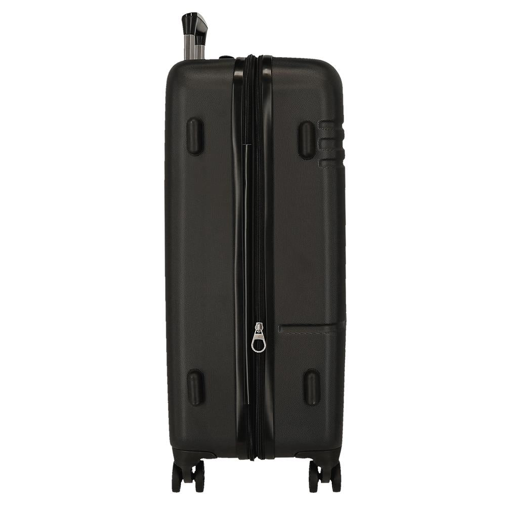 TROLLEY ABS 68CM. C/ESP. 4R. SPIDER TECHNOLOGY NERO C.174