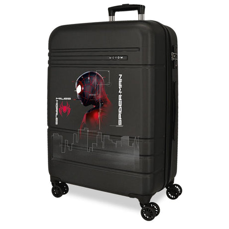 TROLLEY ABS 68CM. C/EXP. 4R. TECHNOLOGIE SPIDER NOIR C.174