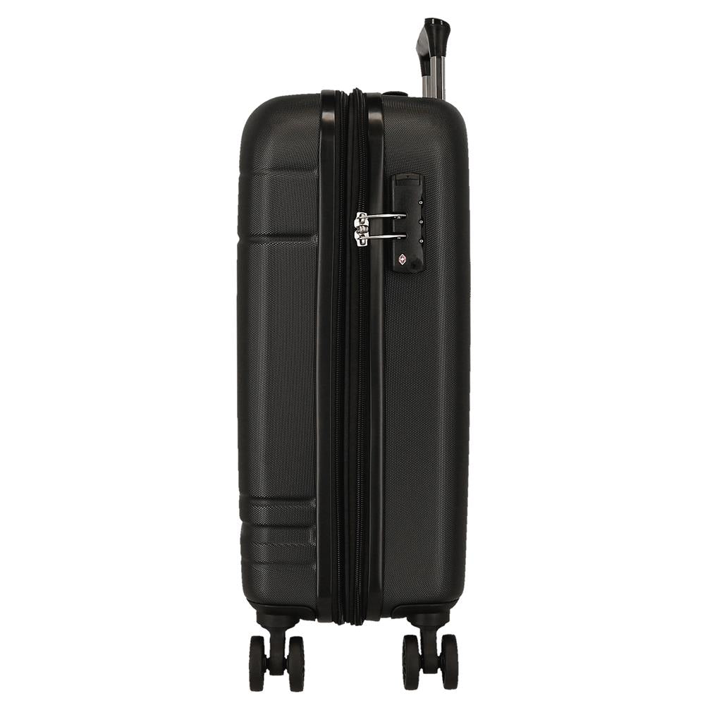 TROLLEY ABS 55CM.4R.C/EXP. SPIDERMAN NOUS REGARDE NEGRO C.