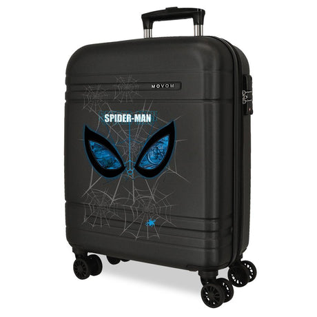 TROLLEY ABS 55CM.4R.C/EXP. SPIDERMAN NOUS REGARDE NEGRO C.