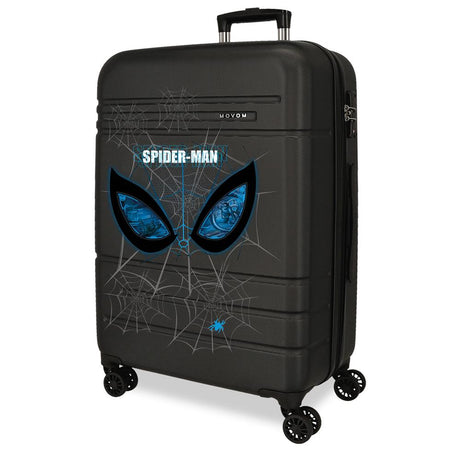 TROLLEY ABS 68CM. C/EXP. 4R. SPIDERMAN NOUS REGARDE NOIR