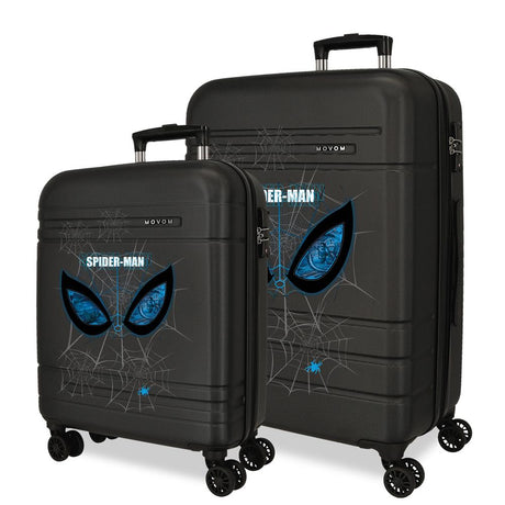 SET/2 TROLLEY ABS 55-68CM. C/ESP. 4R. SPIDERMAN STA GUARDANDO