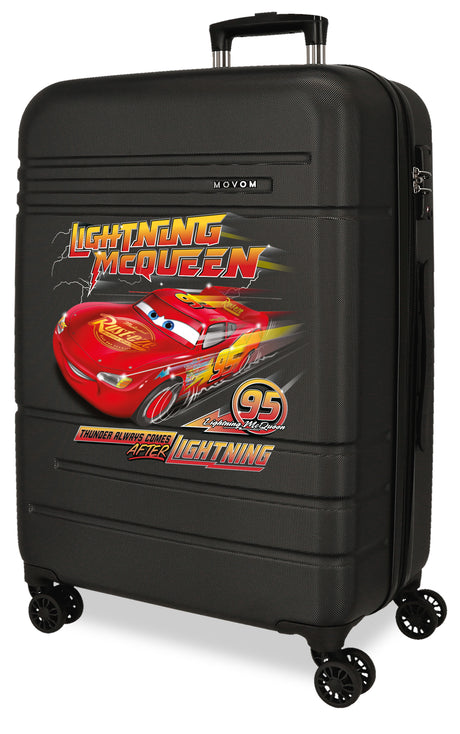 TROLLEY ABS 68CM.4R.C/EXP. CARS LIGHTNING MCQUEEN NEGRO