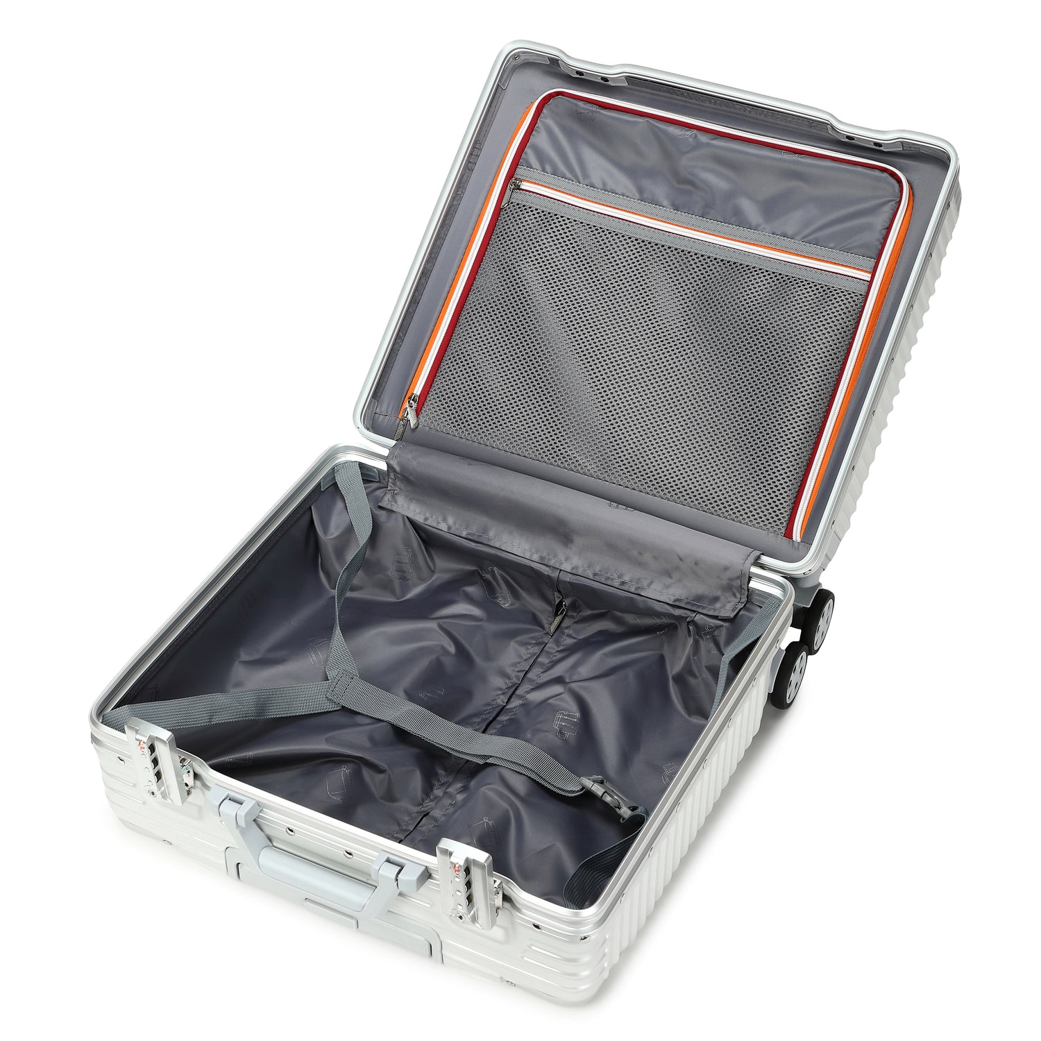 GREENWICH business trolley 4R-Aluminium frame CANNES