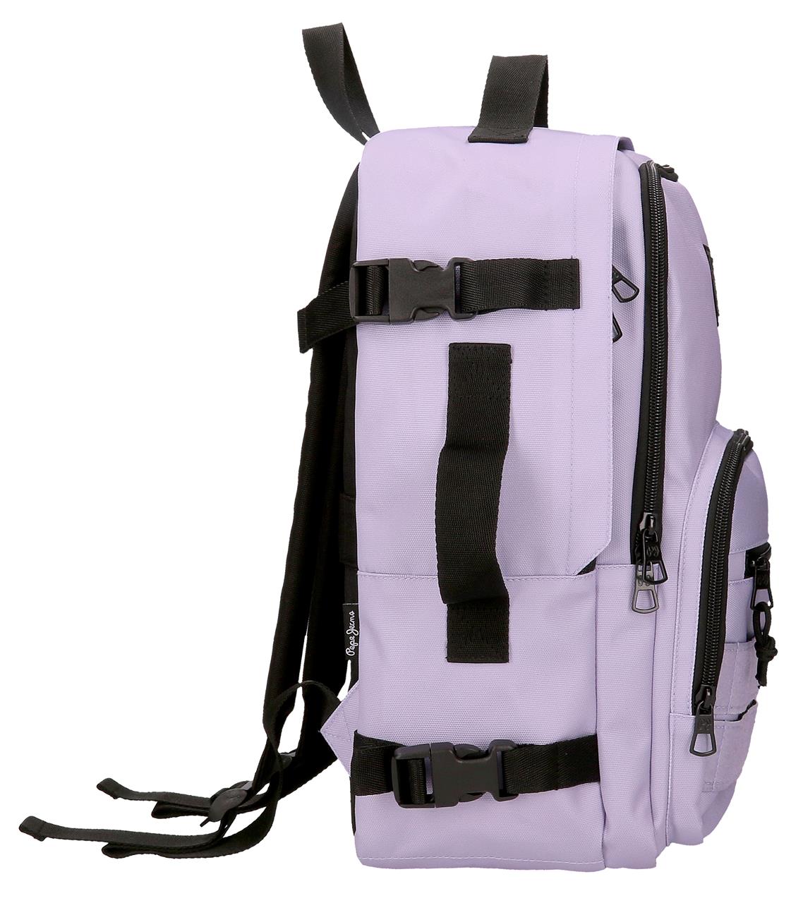 63225H2 ADAP BACKPACK. 40CM. PJL ARIS COLORFUL LILAC