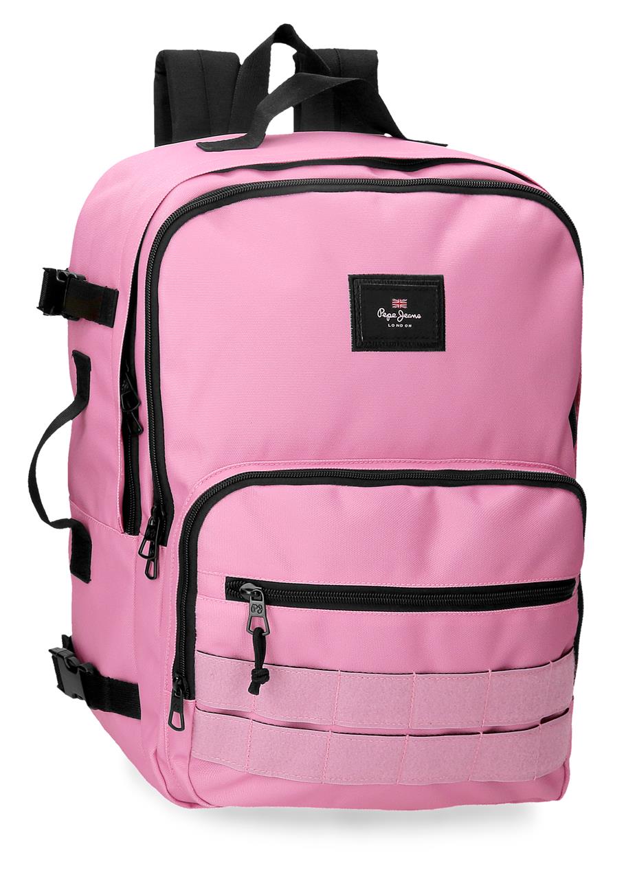 63228C9 ADAP-RUCKSACK. 44CM. PJL ARIS BUNTES ROSA